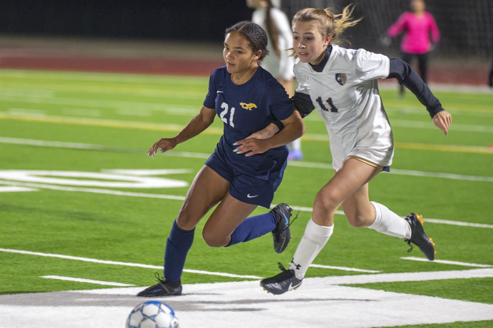 Cypress Ranch High School freshman Kamrynn Davis was named the District 16-6A Newcomer of the Year. 
